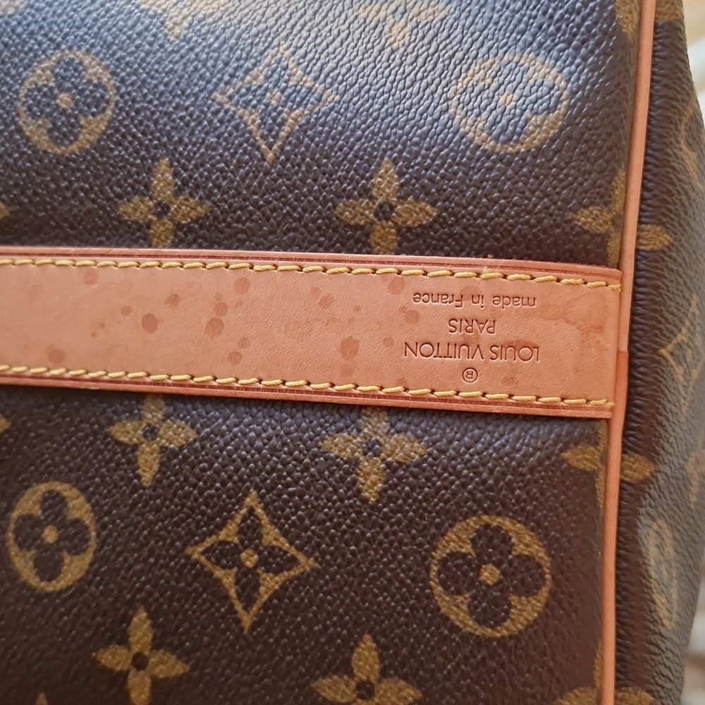 Louis Vuitton Keepall Bandouliere 50 With COMPLIMENTARY CELINE NEW UMBRELLA. - Picture 10 of 17